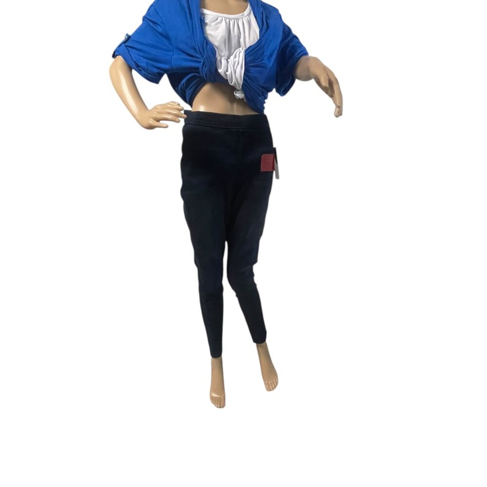 NWT Jennifer Lopez Size 10 Sculpt Super Skinny Jeans Stretch Dark Wash Blue - Picture 6 of 11